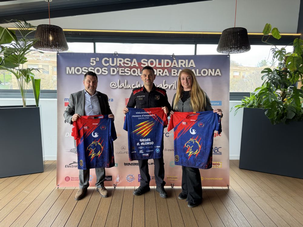 BARNA PORTERS PROVEIDOR OFICIAL DE LA CURSA DE MOSSOS PER LA LLUITA D´ABRIL.